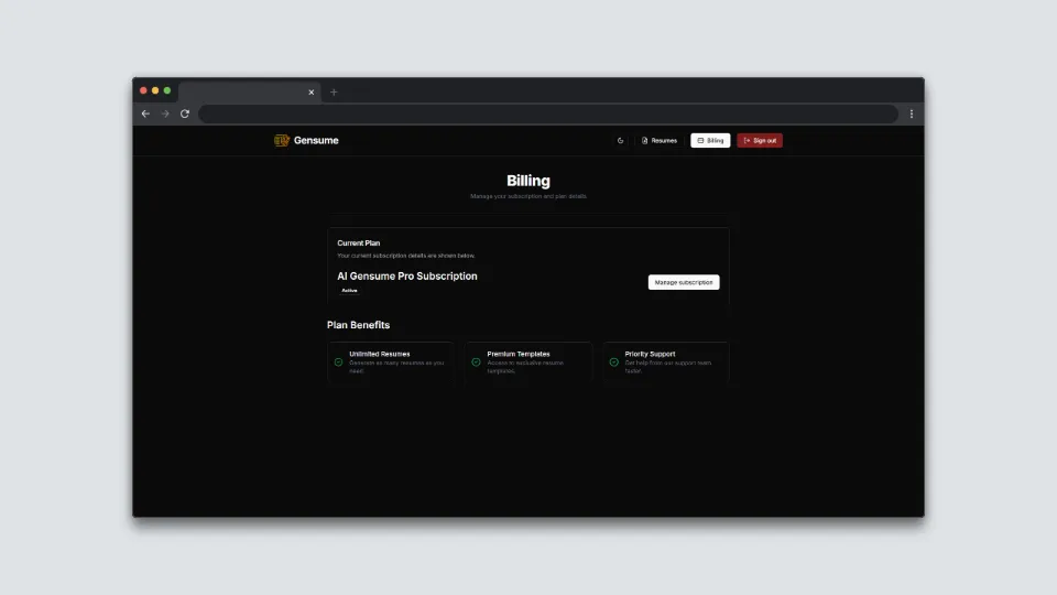 Generador de CV con IA, captura 4 de 4