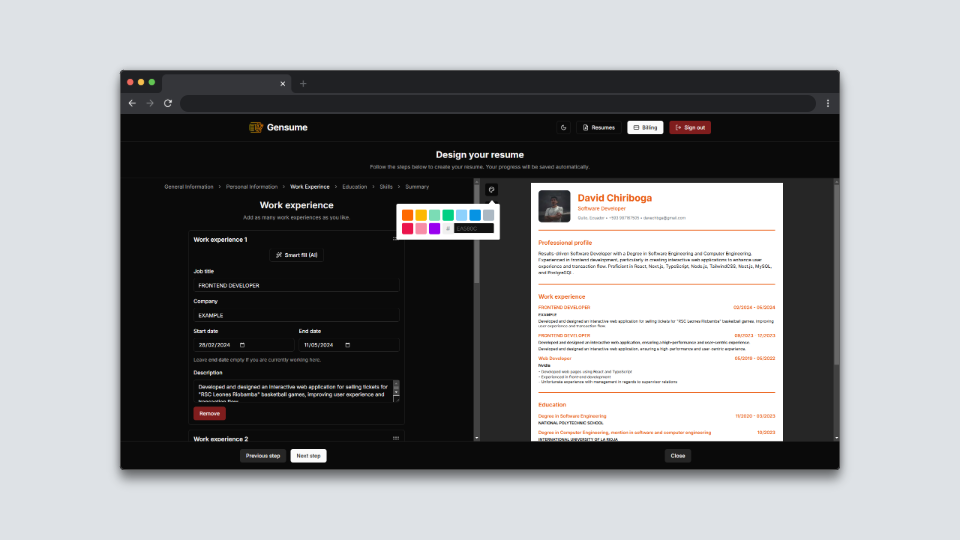 Generador de CV con IA - Image 3