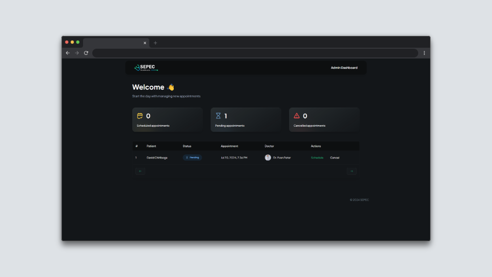 Sistema de Gestión de Citas Médicas - Image 3