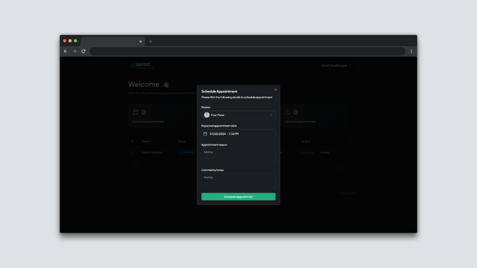 Sistema de Gestión de Citas Médicas - Image 4